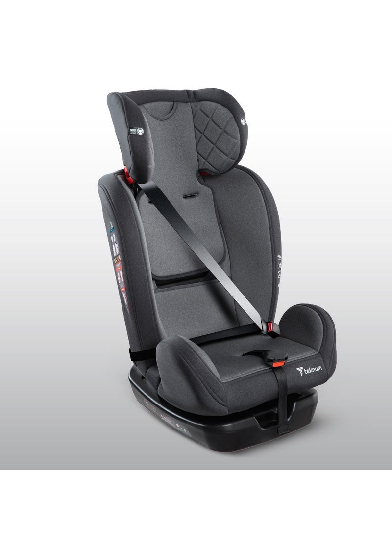TEKNUM - Evolve 2 Car Seat, 0 - 12 Yrs - Grey - Image 1