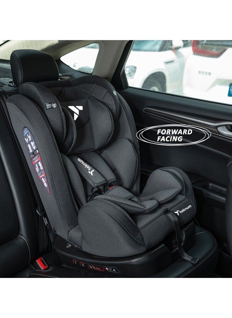 TEKNUM - Evolve 2 Car Seat, 0 - 12 Yrs - Grey - Image 1