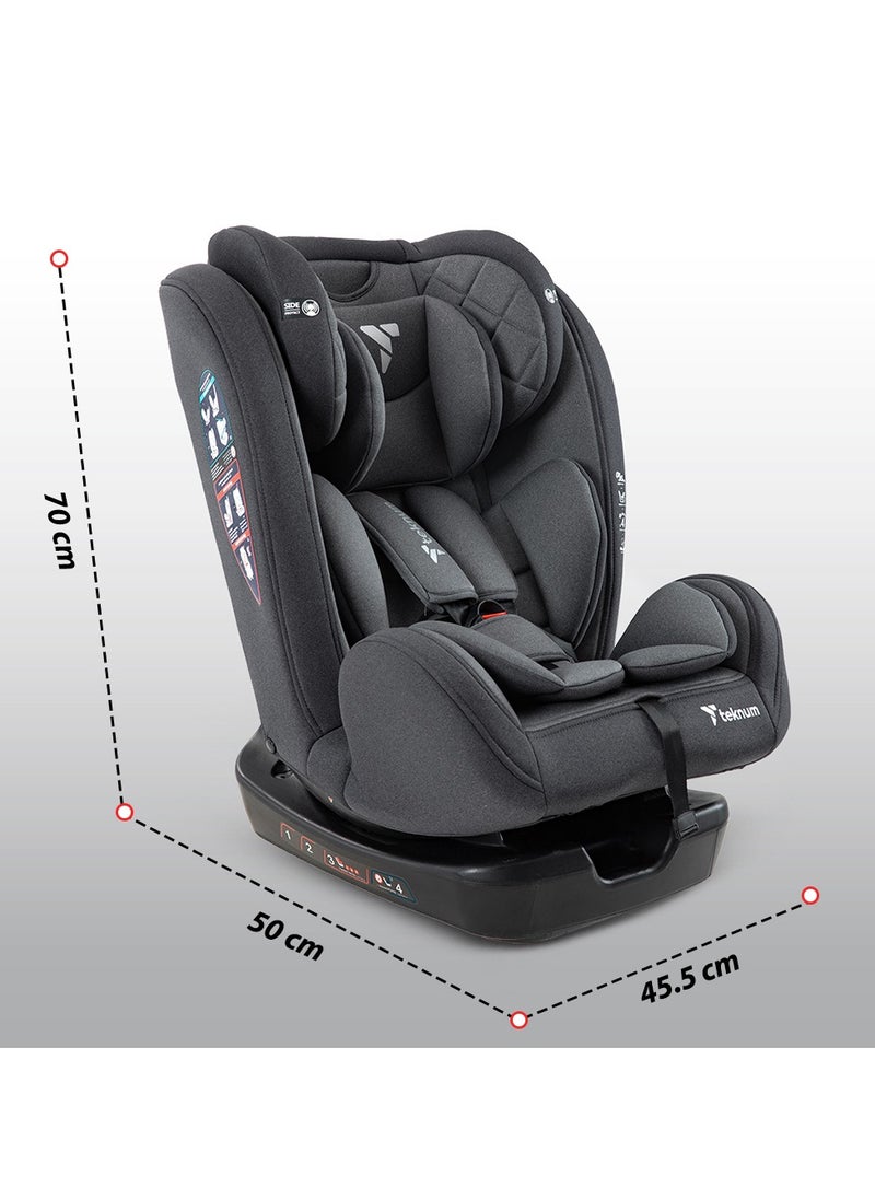 TEKNUM - Evolve 2 Car Seat, 0 - 12 Yrs - Grey - Image 1