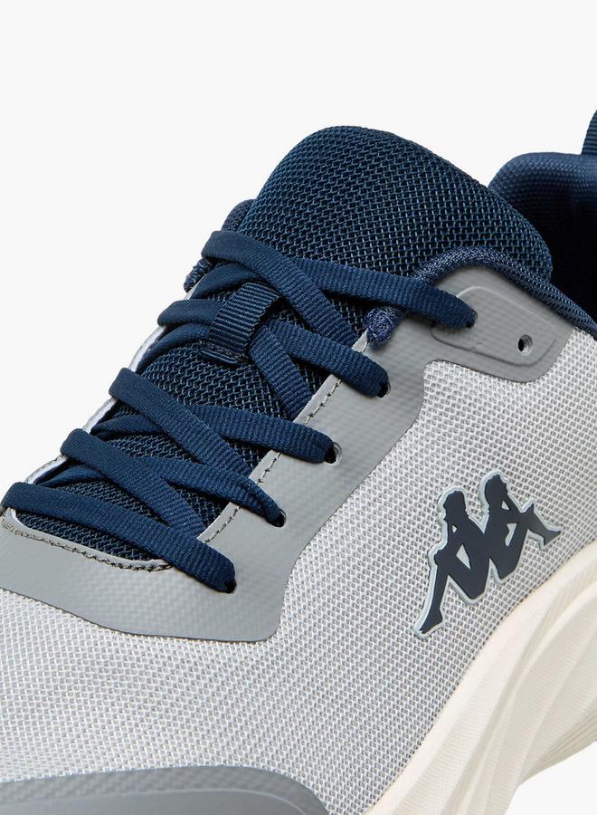 Kappa Men Logo Detail Lace-Up Sports Shoes - Image 4
