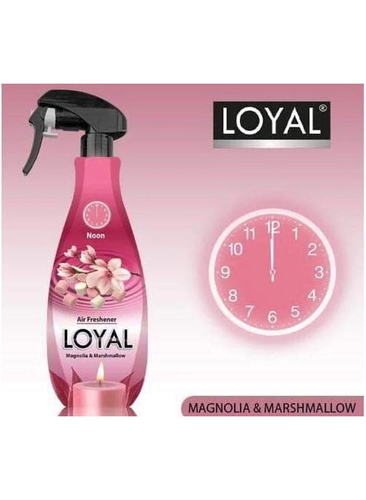 loyal معطر جو مركز برائحة الماجنوليا والمارشميلو من لويال للمنزل والمكتب وداخل السيارة، 450 مل، عند الظهر  - Image 2