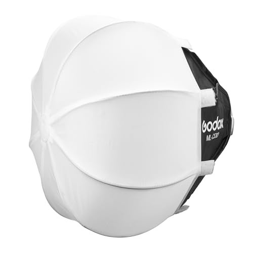 Godox مصباح غودوكس القابل للطي ML100Bi مع صندوق ناعم مع انتشار شعاع متعدد الاتجاهات للمصورين المحترفين ومصوري الفيديو (أبيض) - Image 5