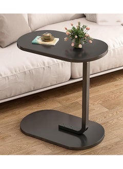 Oval Coffee Table Decor, Contemporary Coffee Table, Portable Side Table, Small Side Table with Storage, Small Side Tables for Small Spaces