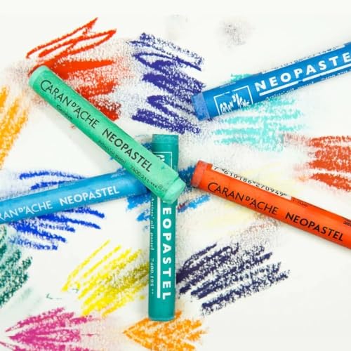 Caran D'ache Neopastel Wooden Box 96 Colors (7400.996) - Image 3