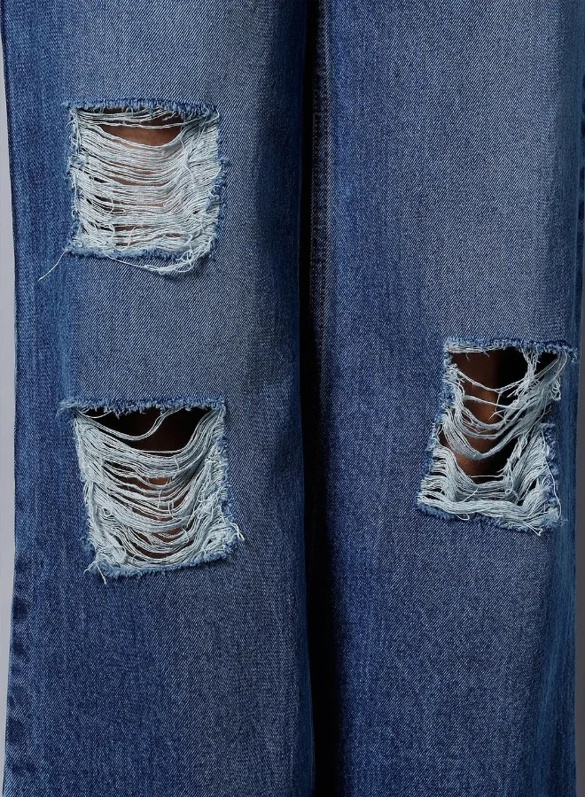 HIGH STAR  Women Blue Jeans for Women | Best Price UAE