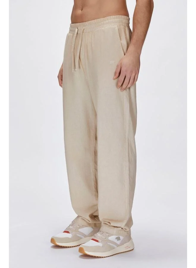 Bad Bear Flow Beige Men's Pants.
