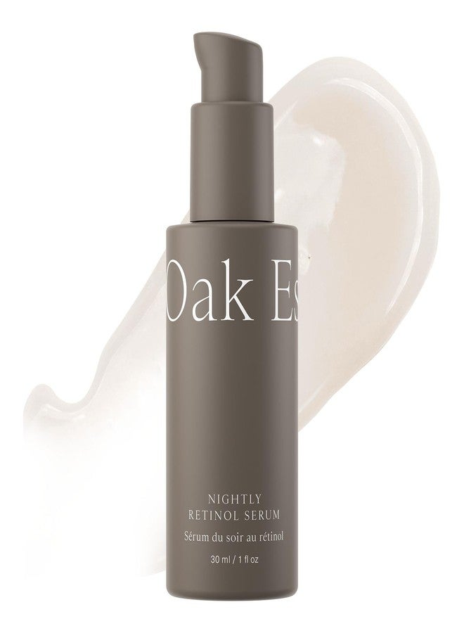 Oak Essentials Nightly Retinol Serum | Anti-Aging Face Serum with Gentle Retinol, Squalane & Avocado Extract, 1 Oz - Image 1