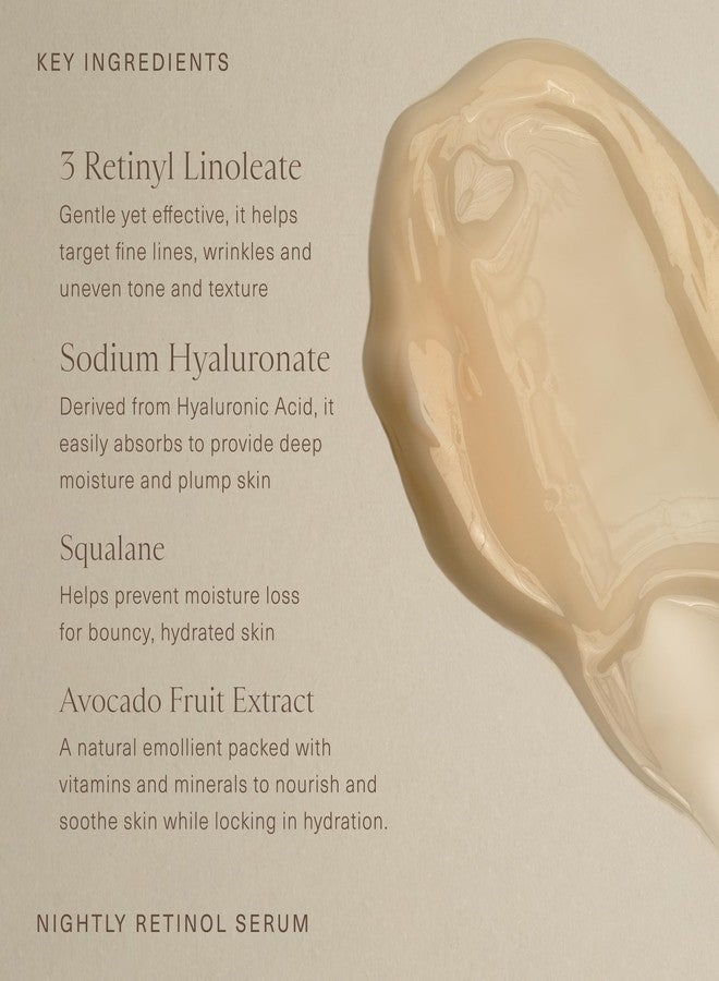 Oak Essentials Nightly Retinol Serum | Anti-Aging Face Serum with Gentle Retinol, Squalane & Avocado Extract, 1 Oz - Image 5