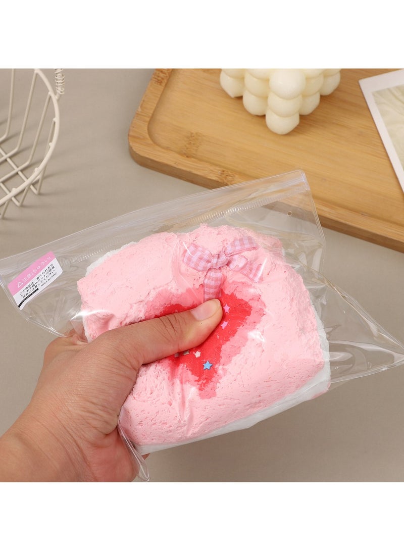 general Toast shape squeeze toy, sensory troubled toys for stress relief, Taba Squishy, Pinch Family Squishy, fingertip toys for adults and children - Image 2