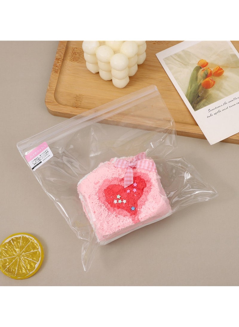 general Toast shape squeeze toy, sensory troubled toys for stress relief, Taba Squishy, Pinch Family Squishy, fingertip toys for adults and children - Image 3