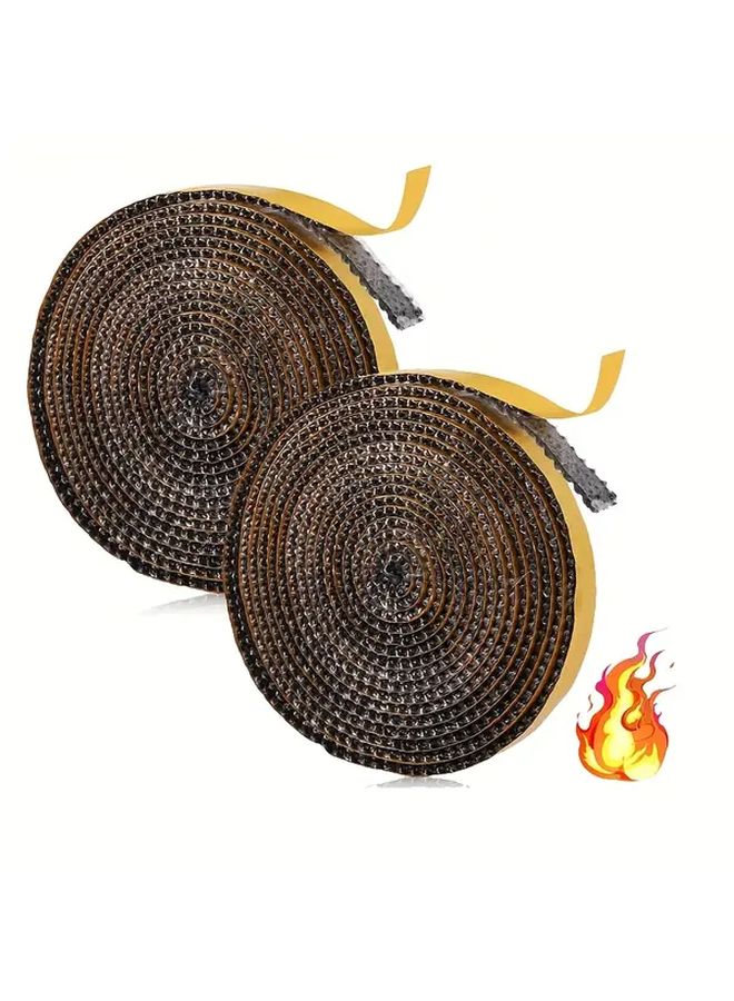 2PC 2m High Temperature Stove Seal Double Sided Adhesive Tape - Image 1