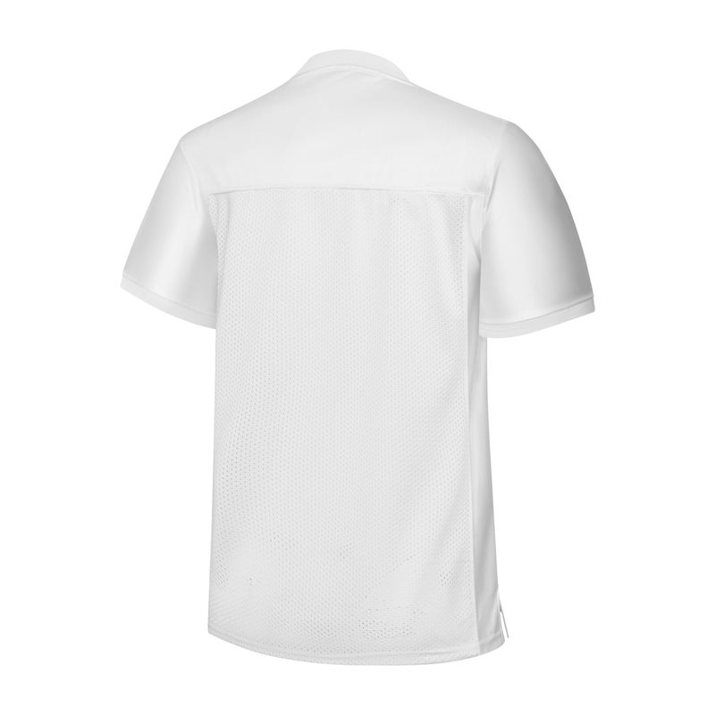 PRIMITAS Blank Football Jersey Mesh Athletic Football Shirt Practice Sports Uniform White - Image 2