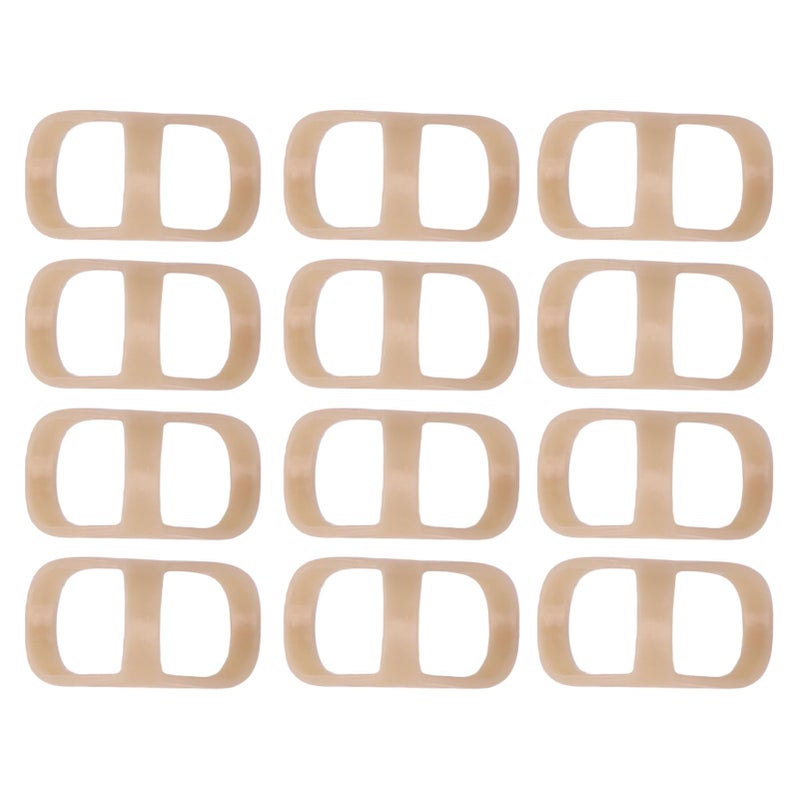 12PCS Oval Finger Splint PP Portable Finger Joint Brace Support for Piano Guzheng Pipa Guitar Player XL - Image 2