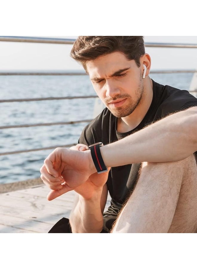 Silicone Magnetic Strap for Apple Watch Ultra Band 49mm 45mm 44mm 42mm Men/Women, Soft Sport Silicone Replacement Wristband Strap for iwatch Series 9/8/7/6/5/4/3/2/SE/Ultra2 - Image 2