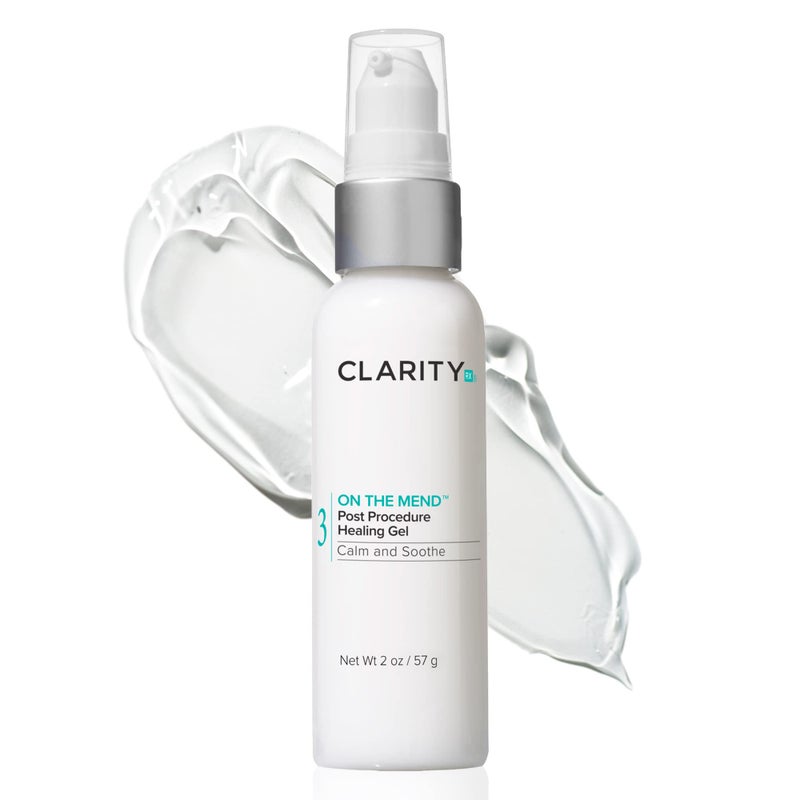 ClarityRx On The Mend Healing Gel, Natural Plant-Based Face & Body Ointment for Post Skincare Treatments (2 oz)
