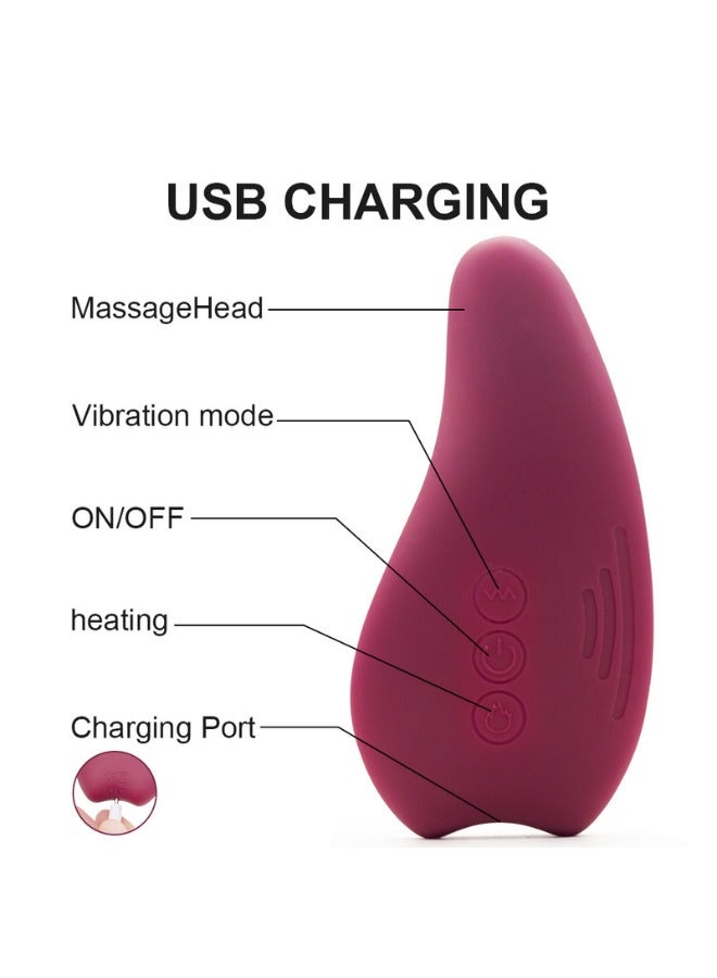 turtees Warming Lactation Massager 2-in-1, Soft Breast Massager for Breastfeeding, Heat + Vibration Adjustable for Clogged Ducts, Improve Milk Flow, Engorgement - Image 3