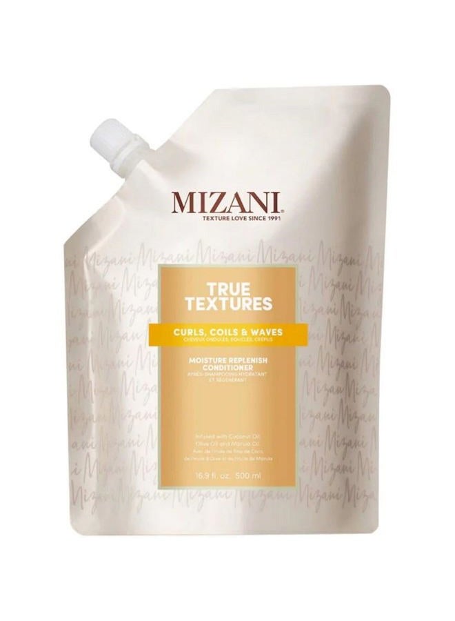 Mizani بلسم ميزاني True Textures لترطيب الشعر | يرطب ويحدد التجاعيد | خالي من السيليكون والبارابين | للشعر المجعد | 16.9 أونصة سائلة - Image 1
