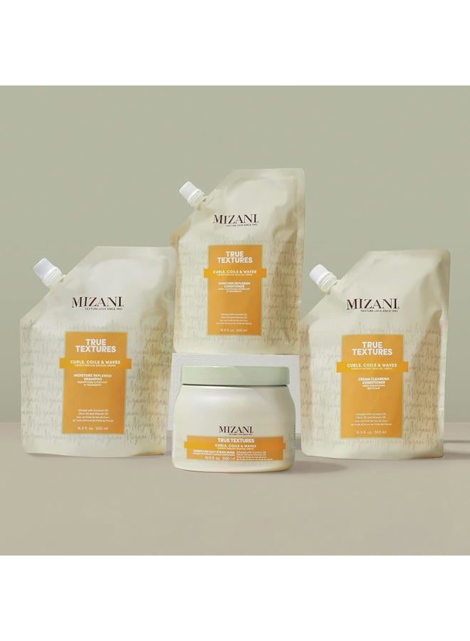 Mizani بلسم ميزاني True Textures لترطيب الشعر | يرطب ويحدد التجاعيد | خالي من السيليكون والبارابين | للشعر المجعد | 16.9 أونصة سائلة - Image 5