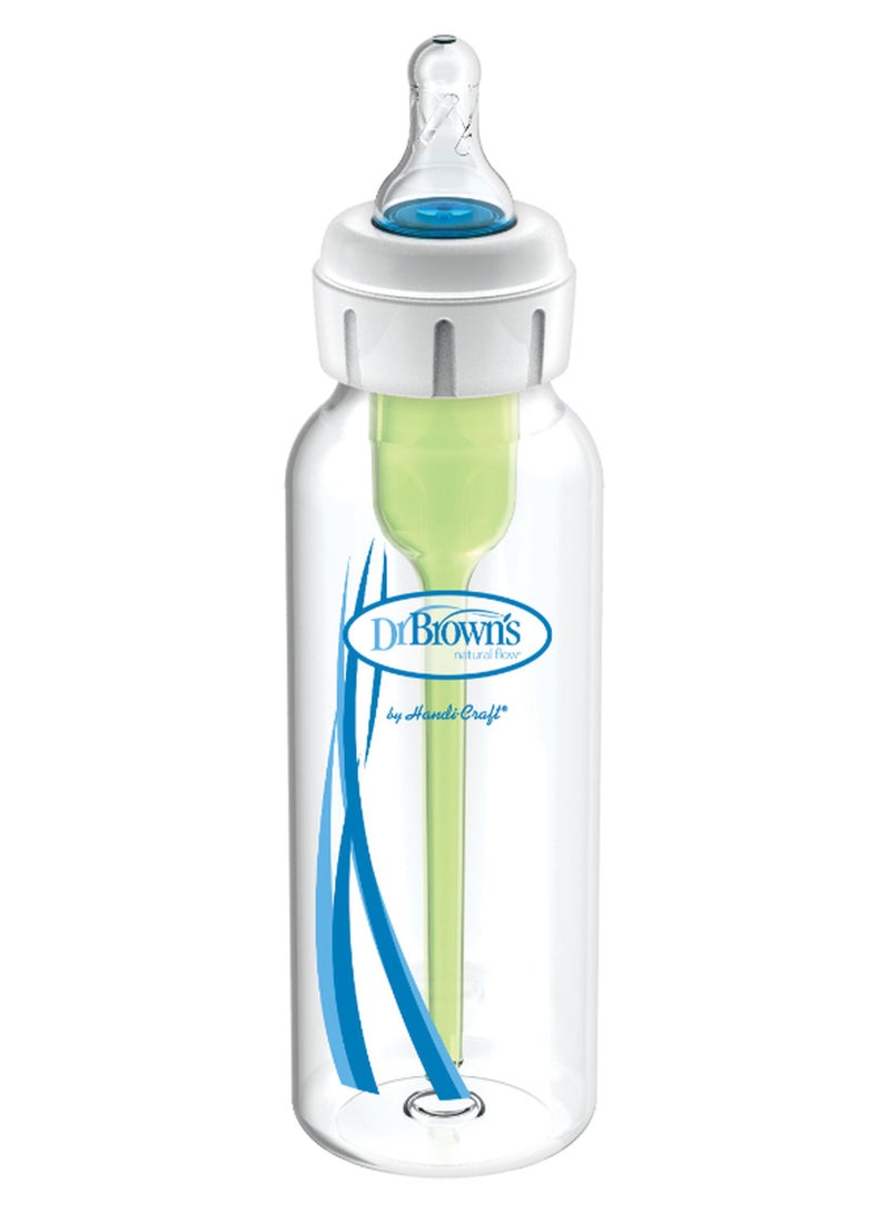 Dr. Brown’s Specialty Feeding System 8Oz 250Ml Narrow Anti-Colic Options+ Bottle, 0M+ - Image 1