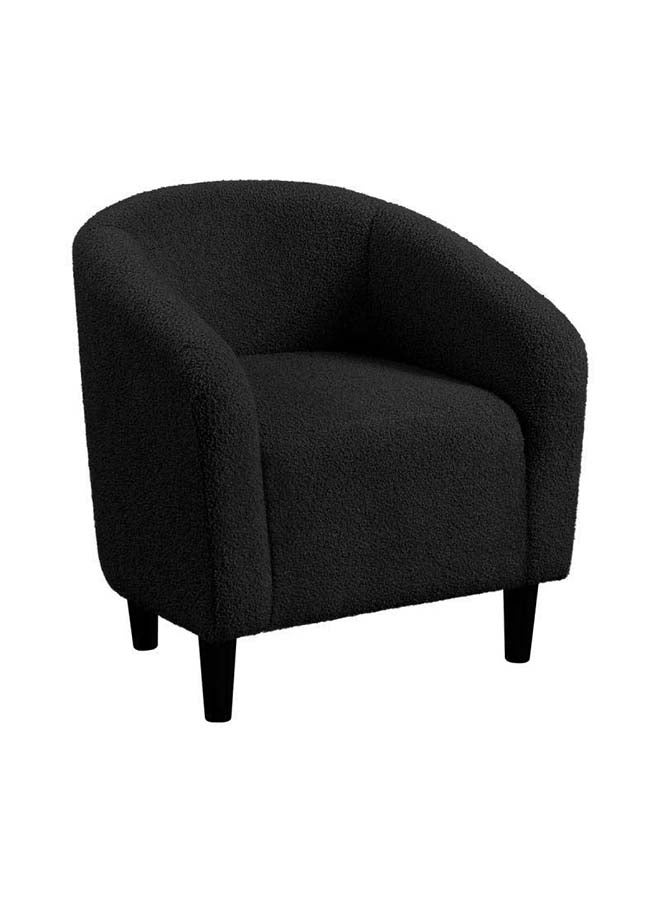 Al Home Modern Black Boucle Arm Chair from Alhome 