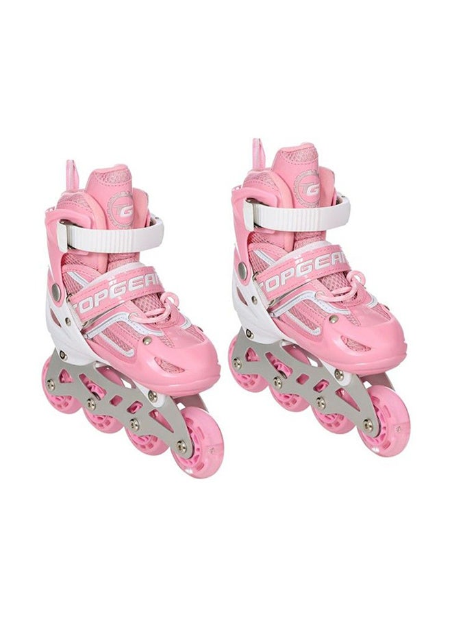 Loquat Full Flashing Roller Skate Shoes with Protective Suit For Kids Girls  Boys ‎‎37x21x30cm - Image 5