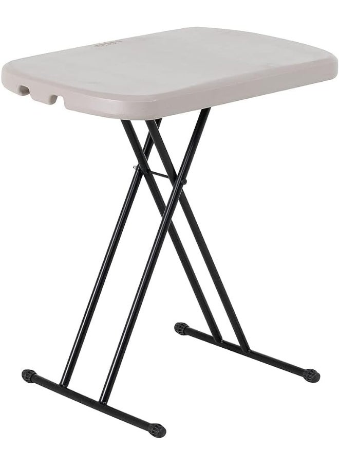 Lifetime - Lifetime 26-Inch Folding Table, Adjustable Picnic Table - Image 1