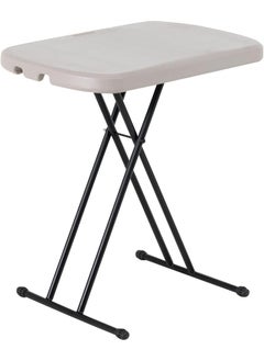 Lifetime 26-Inch Folding Table, Adjustable Picnic Table