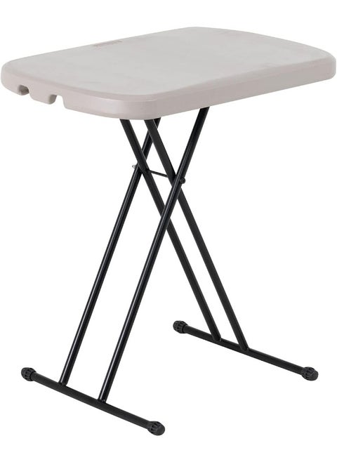Lifetime 26-Inch Folding Table, Adjustable Picnic Table