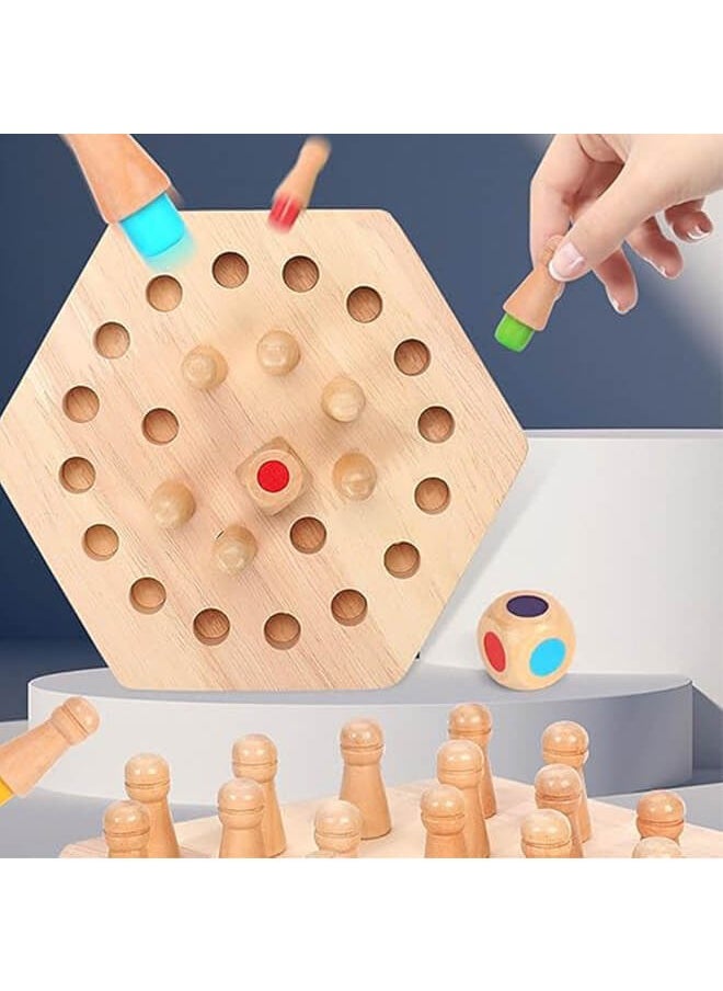 Aurlar - Montessori Wooden Educational Toys for Kids Aged 3 and Up, Shape Sorting and Stacking Game, Perfect Gift for Boys and Girls - Image 1