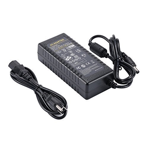 COOLM 12V 4A Power Supply Adapter Transformer AC 100-240V to DC 12V 4Amp 48W Adapter 5.5x2.5mm Jack for CCTV Camera LED Strip Light - Image 1