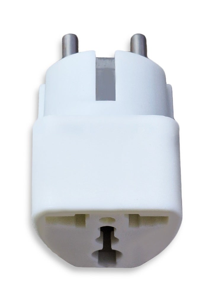 Generic - Power socket, 10 amp, 250 volt, white, easy to use in residential apartments, factories, and workshops - Image 1