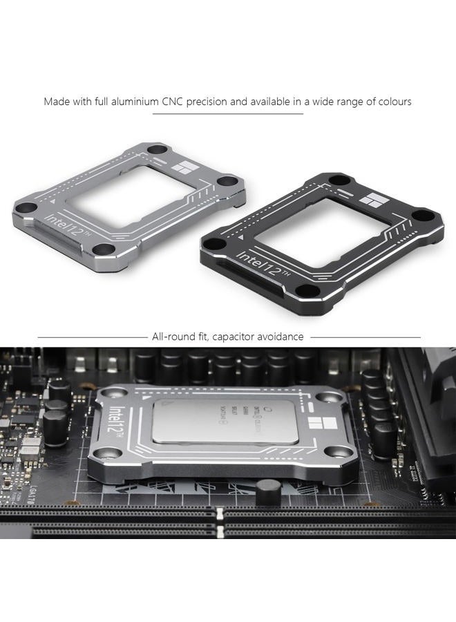 Thermalright Intel 12th/13th Generation LGA1700 Anti-Bending Buckle, Curved Pressure Plate, CPU Fixing Buckle, Fully Fitted and Fixed Without Trace Installation (Gray) - Image 4