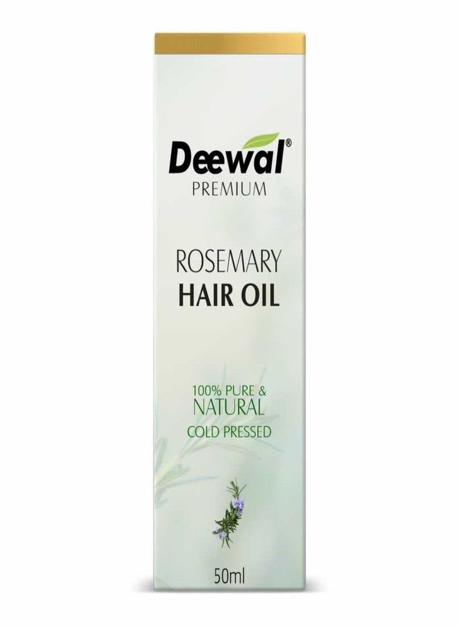 Deewal Rosemary Hair Oil for Growth and Fall Control | Strengthens and Stimulates | Healthy Nourished Hair | 100% Natural ? 50ml - Image 1