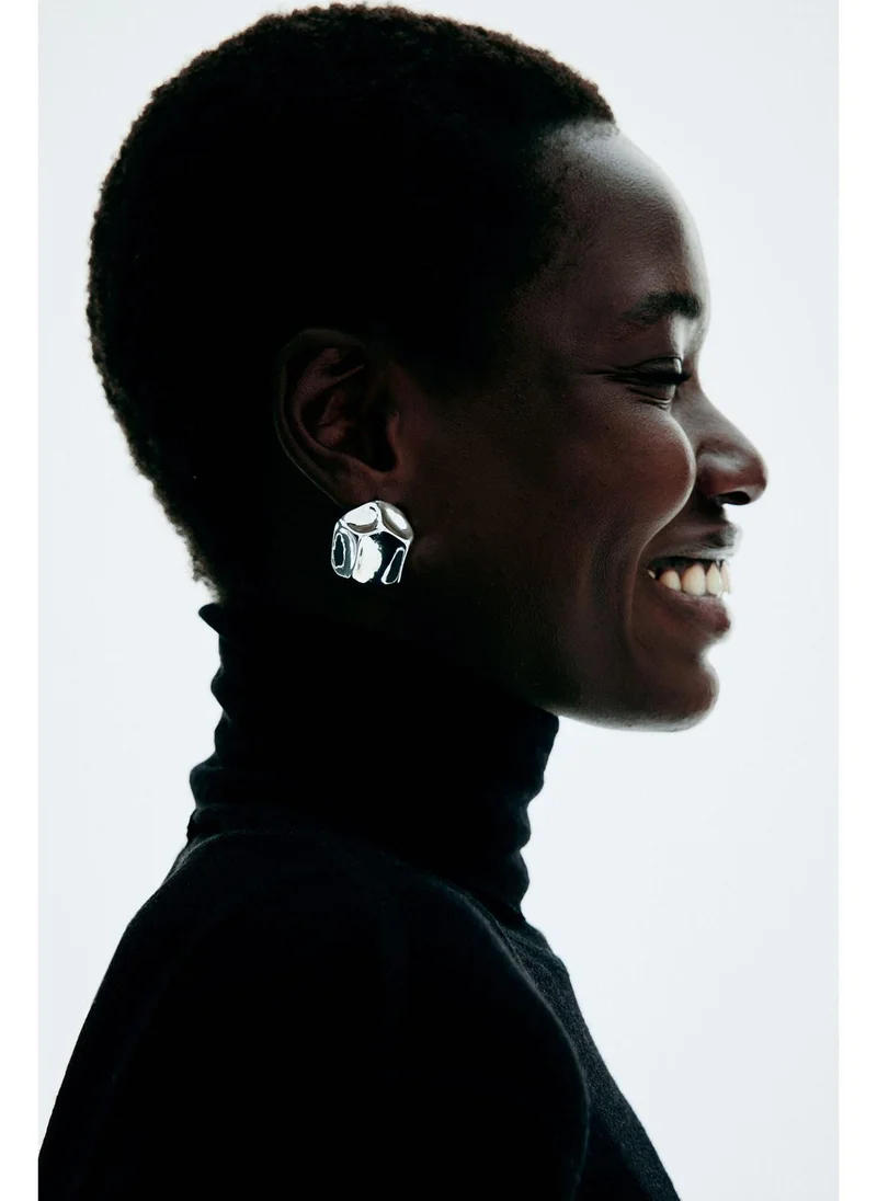H&M Angular stud earrings