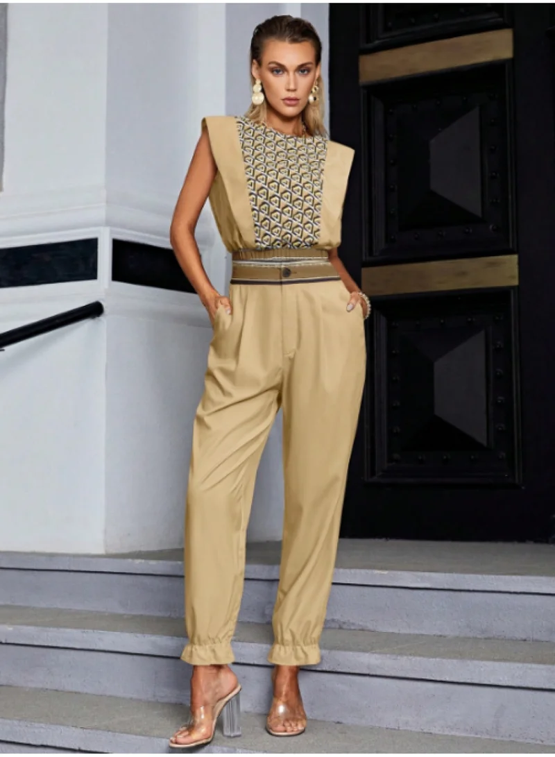 SIMPLEE Women's 2-Piece Outfit Set - Matching Top & Pants for Stylish Look