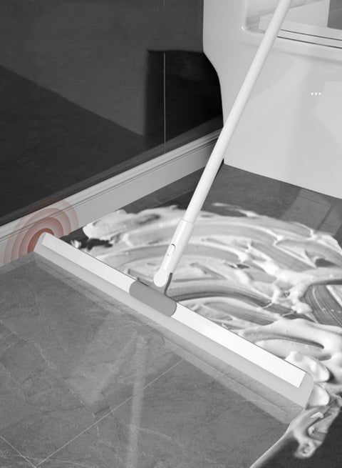 Floor Squeegee, Floor Squeegee Household Magic Broom, Hair Squeegee, Rubber Blade, Tile Shower Floor Squeegee for Bathroom