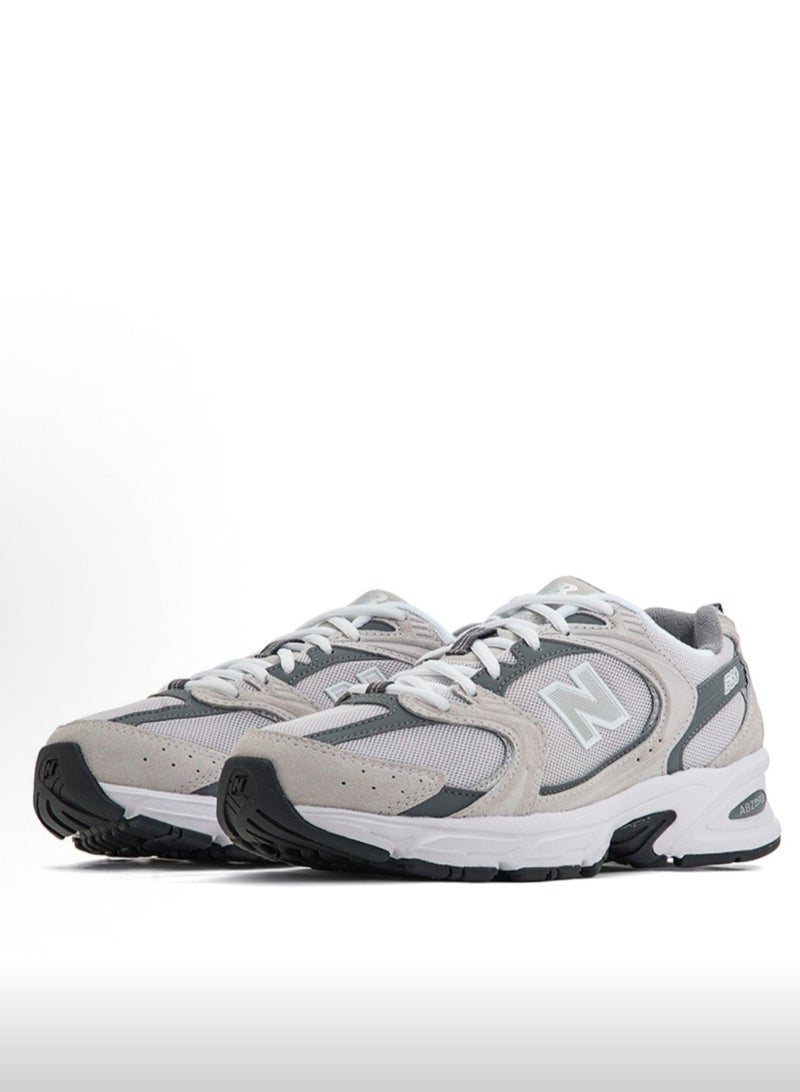 New Balance 530 Casual Athlesiure Sneakers White/Grey - Image 2