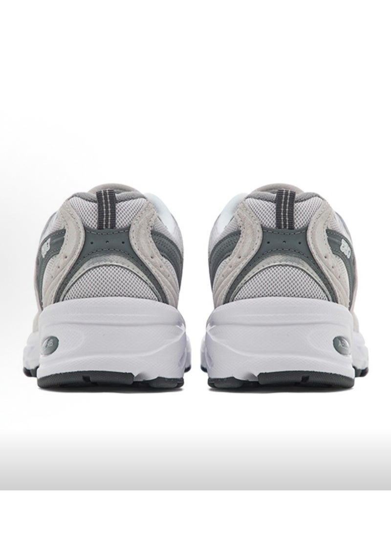 New Balance 530 Casual Athlesiure Sneakers White/Grey - Image 4