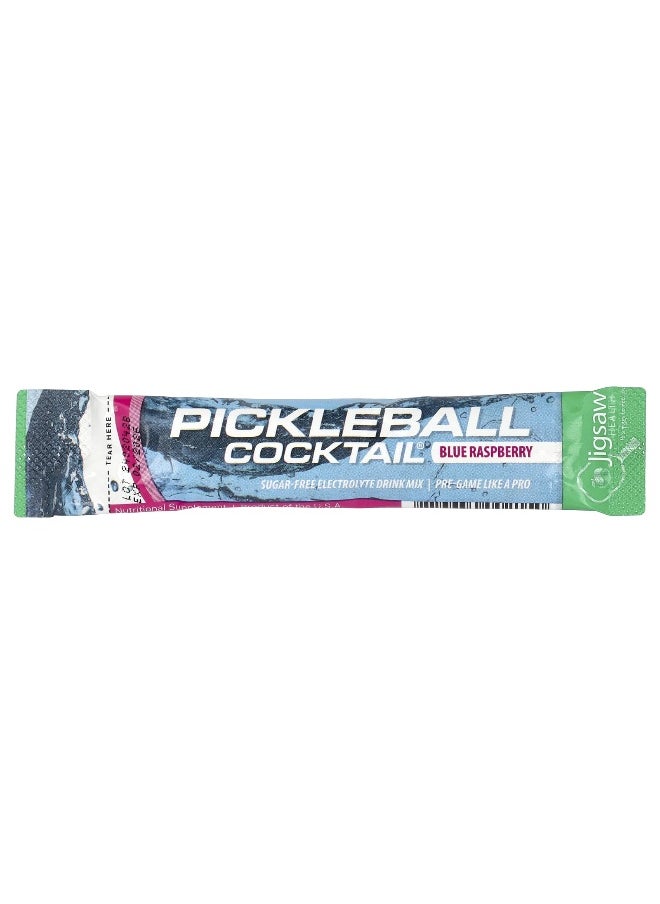 Jigsaw Health Jigsaw Health, Pickleball Cocktail®, Sugar-Free Electrolyte Drink Mix, Blue Raspberry, 60 Packets, 5.6 g Each  - Image 3