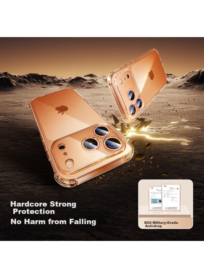 SmartDevil Shanmo [built-in Ai Shooting Button] Case For Apple Iphone 17 Pro Max, Shockproof Airbag Protective Cover, Full Lens Protection, Transparent Anti-yellowing Soft Shell - Image 3