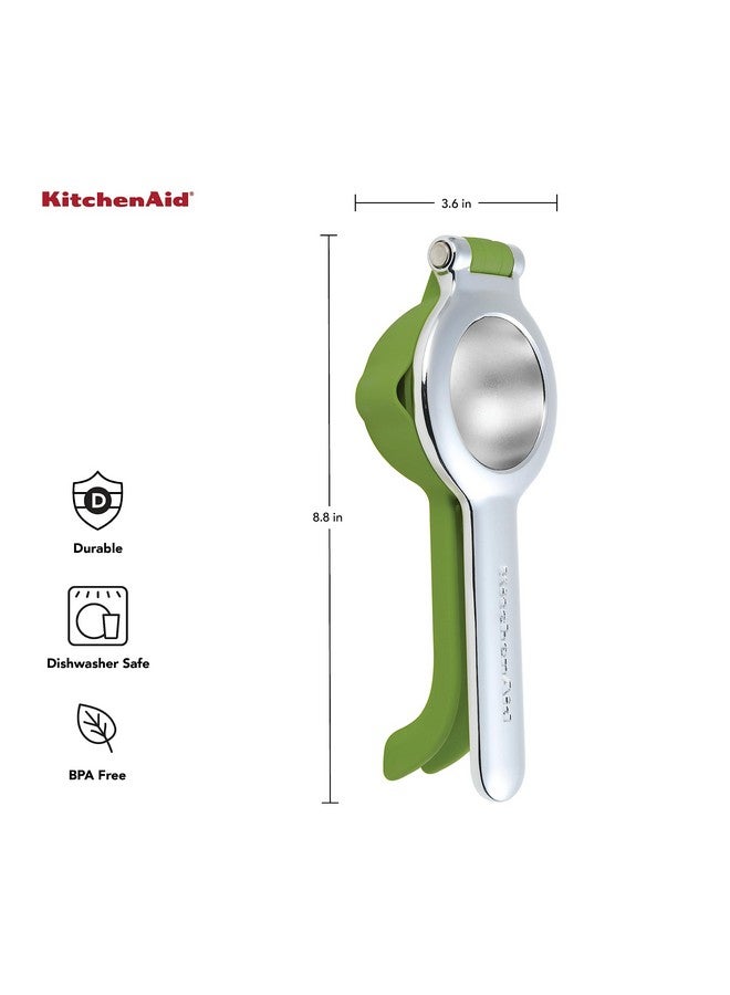 KitchenAid Citrus Juice Press Squeezer for Lemons and Limes with Seed Catcher and Pour Spout, 8 Inch - Image 3