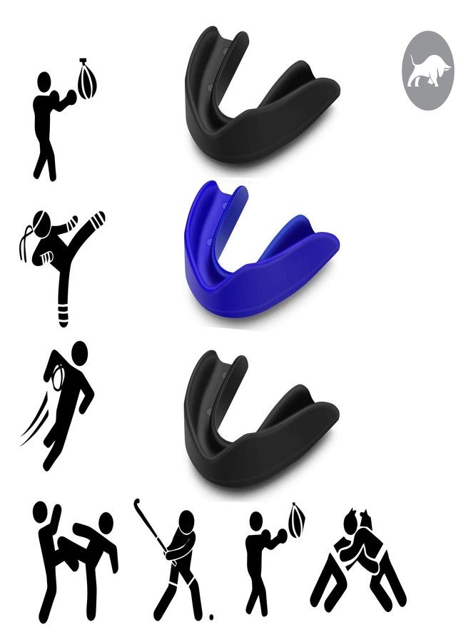 DRANGE 3 - عبوة واقي الفم/واقي اللثة - للملاكمة، وفنون القتال المختلطة، والرجبي، والملاكمة التايلاندية، والهوكي، والجودو، والكاراتيه، وفنون الدفاع عن النفس، وجميع الرياضات التي تتطلب احتكاكًا جسديًا - Image 1