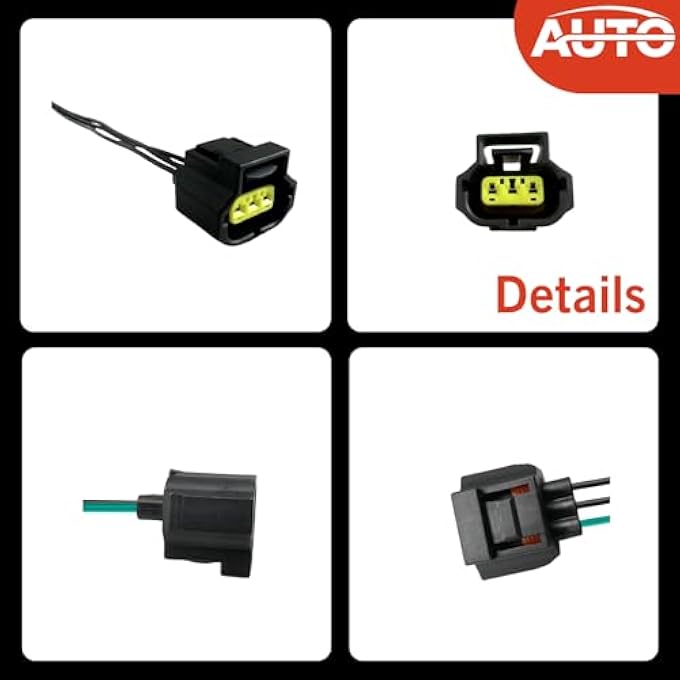 AUTO OCCASION Alternator Connector Brake Fluid Level Senor Connector Compatible with E-450/F-250/F-450/F-550/E-350 Super Duty F-150 F650 MKX Escape Fusion Police Interceptor Utility E-250 E-150 Focus Explorer More - Image 3