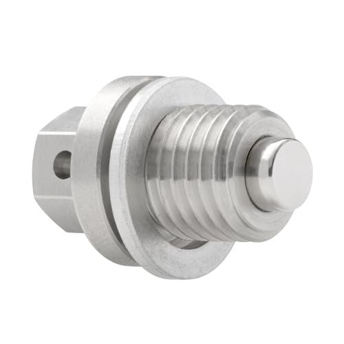 Votex - Made In USA - M12 X 1.5MM Stainless Steel Magnetic Engine Neodymium Magnetic Oil Drain Plug - Part Number DP016 - Image 1