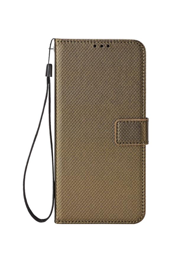 S-TOP Case For Itel A60 Diamond Texture Leather Phone Case - Image 2