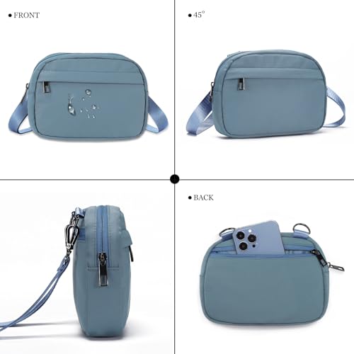 MAXTOP Small Crossbody Bags for Women with Detachable Strap Fanny Packs for Women Sling CellPhone Purse for Travel Essentials Dark Blue - Image 4
