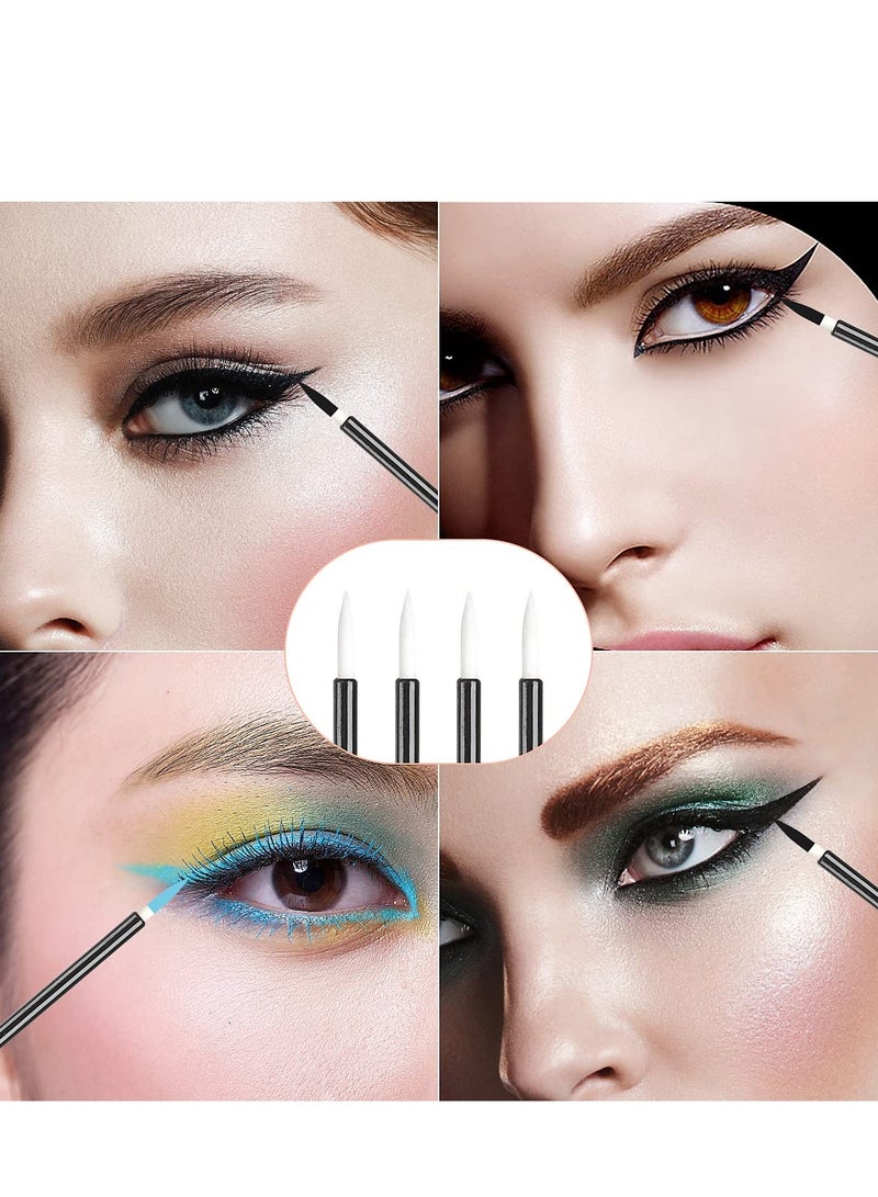 Excefore 100 PCS Disposable Eyelash Mascara Brushes Makeup Brush Wands Applicator Makeup Kits - Disposable Eyeliner Brush - Convenient and quick makeup - Image 5