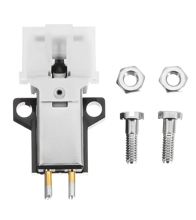 White Dynamic Magnet Straight Replacement Stylus AT3600L ATN3600L Cartridge Stylus For MM Vinyl LP Phonograph Record Player - Image 1