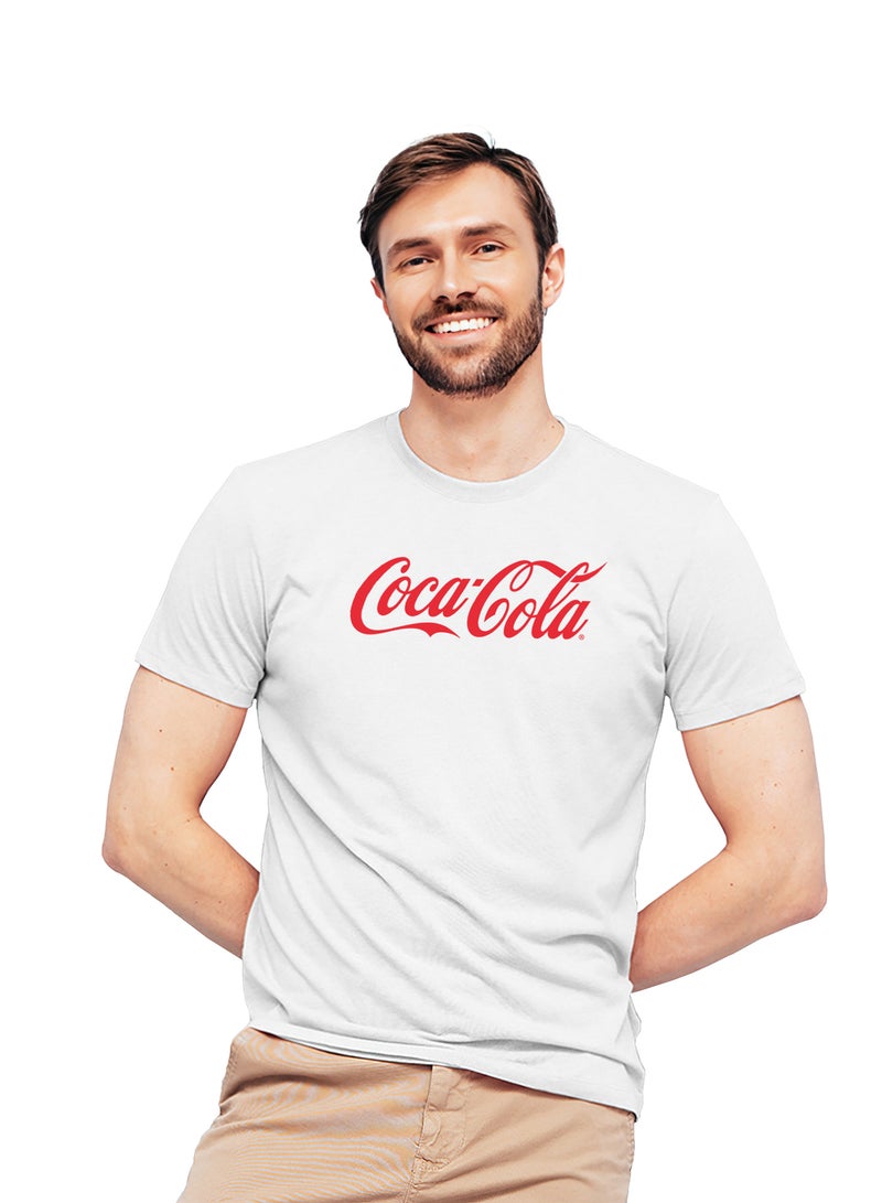 Fashion World Cotton T-shirt Printed with High-quality Coca-Cola logo - Image 1