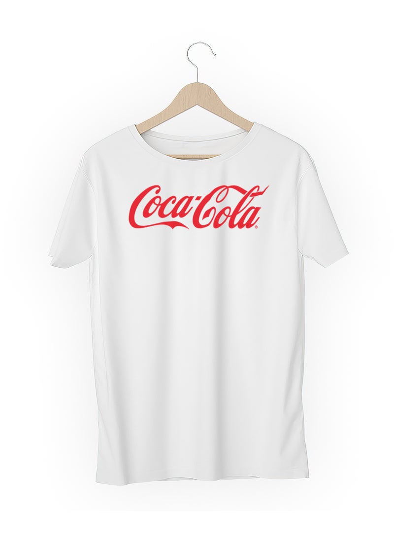 Fashion World Cotton T-shirt Printed with High-quality Coca-Cola logo - Image 3